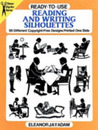 Ready-to-Use Reading and Writing Silhouettes: 95 Different Copyright-Free Designs Printed One Side (Dover Clip Art Ready-to-Use)