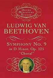 Beethoven: Symphony No. 9 in d Minor Op. 125 ("Choral") (Dover Miniature Scores)