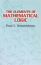 The Elements of Mathematical Logic
