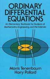 Ordinary Differential Equations (Dover Books on Mathematics)