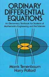 Ordinary Differential Equations (Dover Books on Mathematics)