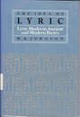 Idea of Lyric: Lyric Modes in Ancient and Modern Poetry