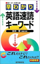 英語速読キーワード 早わかり
