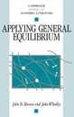 Applying General Equilibrium (Cambridge Surveys of Economic Literature)