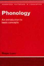 Phonology: An Introduction to Basic Concepts (Cambridge Textbooks in Linguistics)