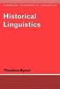 Historical Linguistics:Bynon (Cambridge Textbooks in Linguistics)