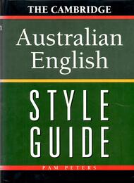 The Cambridge Australian English Style Guide