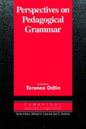 Perspectives on Pedagogical Grammar (Cambridge Applied Linguistics)