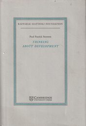 Thinking about Development (Raffaele Mattioli Lectures)