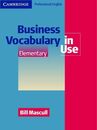 Business Vocabulary In Use: Elementary