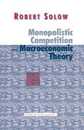 Monopolistic Competition and Macroeconomic Theory (Federico Caffe Lectures)