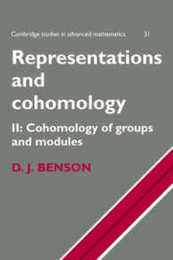 Representations and Cohomology v2 (Cambridge Studies in Advanced Mathematics Series Number 31)