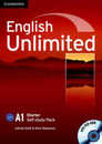 English Unlimited Starter Self-study Pack (Workbook with DVD-ROM)
