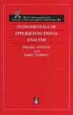 Fundamentals of Applied Functional Analysis (Monographs and Surveys in Pure and Applied Mathematics)