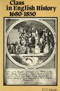 Class in English History 1680-1850