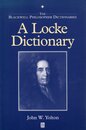A Locke Dictionary (The Blackwell Philosopher Dictionaries)