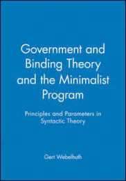 GOVERNMENT & BINDING THEORY