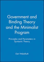 GOVERNMENT & BINDING THEORY