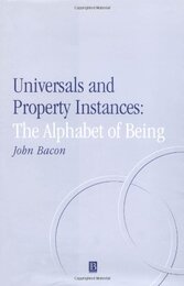 Universals and Property Instances (Aristotelian Society Monographs)