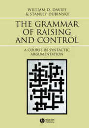 GRMR OF RAISING AND CONTROL