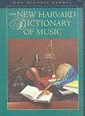 The New Harvard Dictionary of Music (Harvard University Press Reference Library)