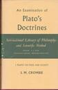 An Examination of Plato's Doctrines (International Library of Philosophy)