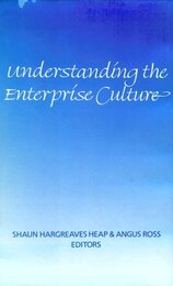 Understanding the Enterprise Culture: Themes in the Work of Mary Douglas