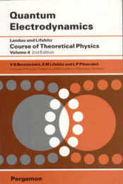 Quantum Electrodynamics: Volume 4