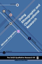 Doing Ethnographic and Observational Research (Qualitative Research Kit)