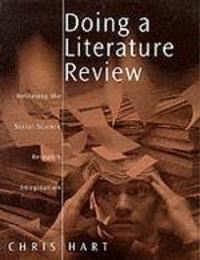 Doing a Literature Review (SAGE Study Skills Series)