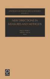 New Directions in Measures and Methods (12) (Advances in Motivation & Achievement)