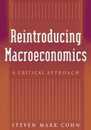 Reintroducing Macroeconomics: A Critical Approach