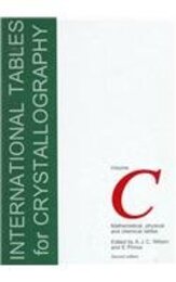 International Tables for Crystallography: Mathematical Physical and Chemical Tables (C)
