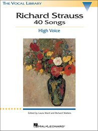 Richard Strauss 40 Songs: High Voice (Vocal Library)