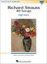 Richard Strauss 40 Songs: High Voice (Vocal Library)