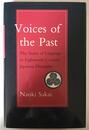 Voices of the Past: The Status of Language in Eighteenth-Century Japanese Discourse
