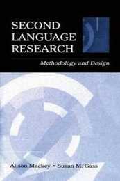 Second Language Research: Methodology and Design
