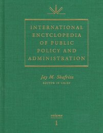 International Encyclopedia Of Public Policy And Administration
