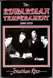The Edwardian Temperament 1895-1919