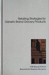 Retailing Strategies for General Grocery Products