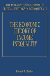 The Economic Theory of Income Inequality (International Library of Critical Writings in Economics 279)