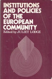 The European Community: Bibliographical Excursions