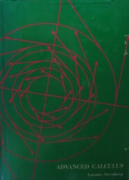 Advanced Calculus