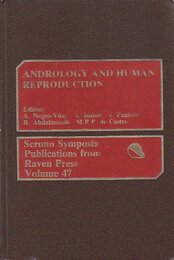 Andrology and Human Reproduction