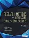 Research Methods for Business and Social Science Students