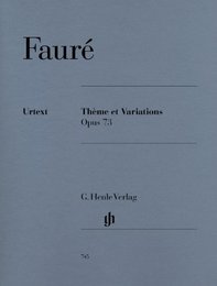 フォーレ: 主題と変奏 Op.73/ヘンレ社/原典版