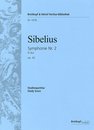 シベリウス: 交響曲 第2番 ニ長調 Op.43/ブライトコップ & ヘルテル社/小型スコア
