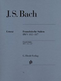 バッハ J. S.: フランス組曲全曲 BWV 812-817/ヘンレ社/原典版