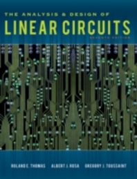 The Analysis and Design of Linear Circuits (Delisted)