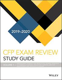Wiley Study Guide for 2019 - 2020 CFP Exam Volume 1